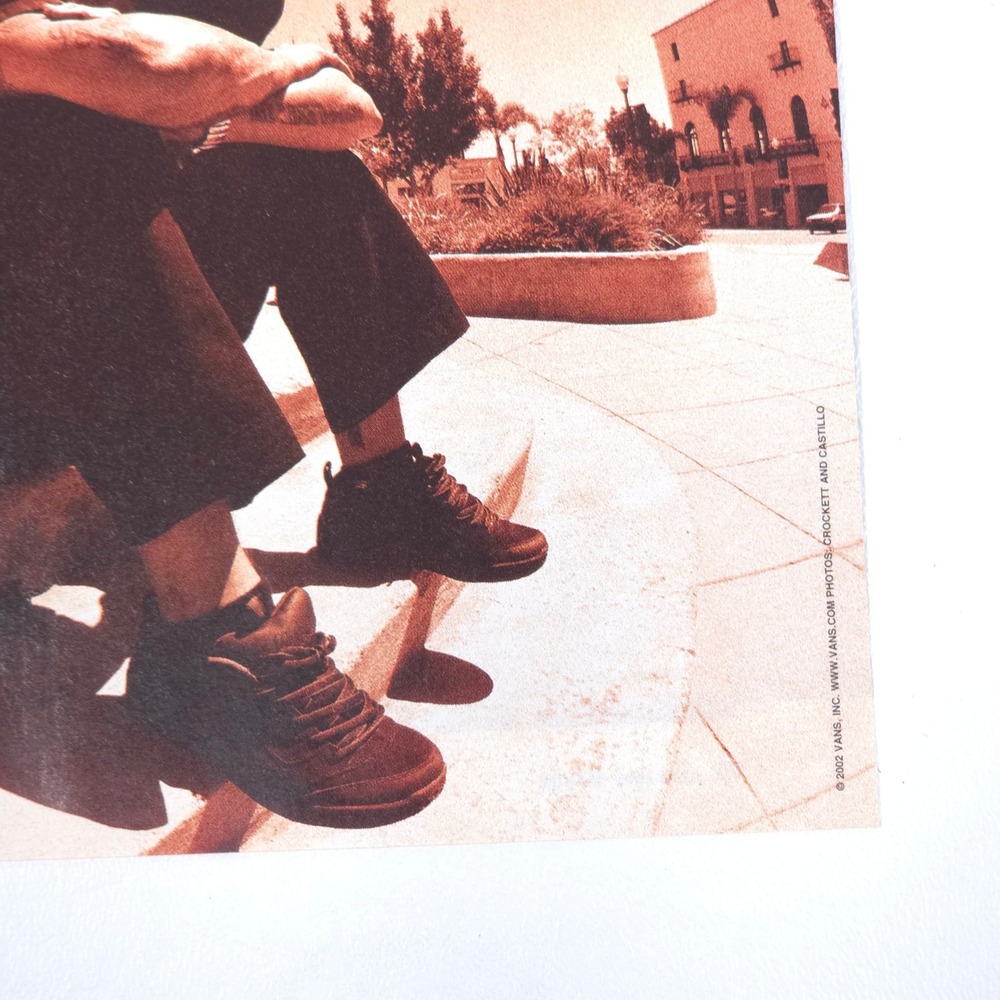 Vintage Vans Rick Thorne BMX Print Ad Skate Sneaker Extreme Sports Advertising - Picture 5 of 6